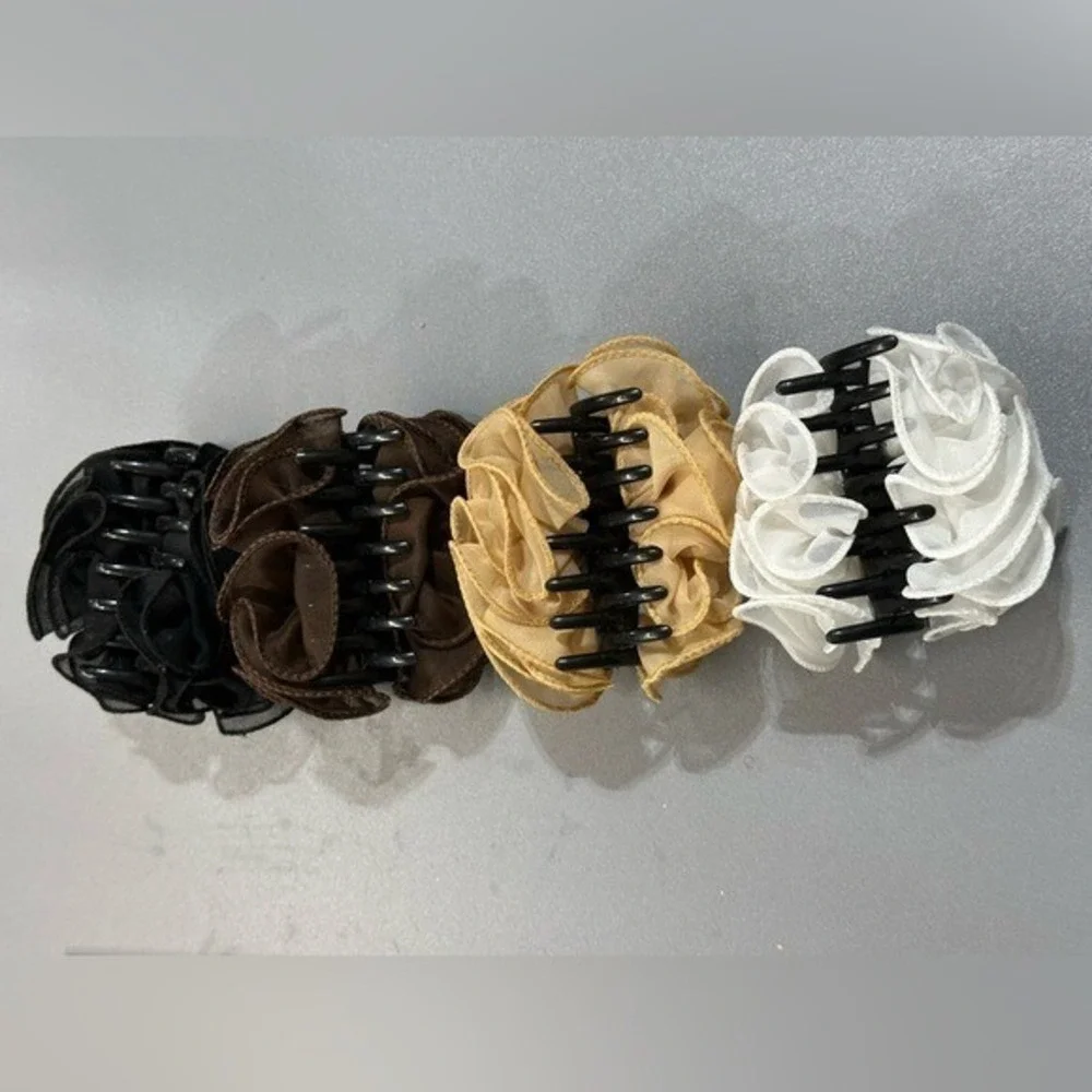 NEW‎ Hair Clip Accessories set of 4 claw clips